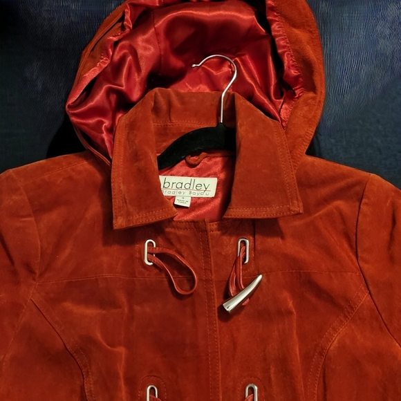 Suede coat Bradley Bayou with toggles  size S - Picture 4 of 16
